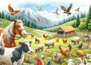 Animals that live on the farm