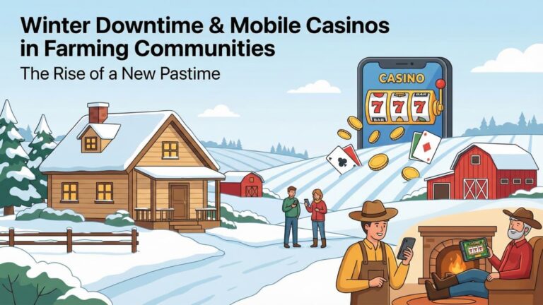 Winter Downtime and the Rise of Mobile Casinos in Farming Communities