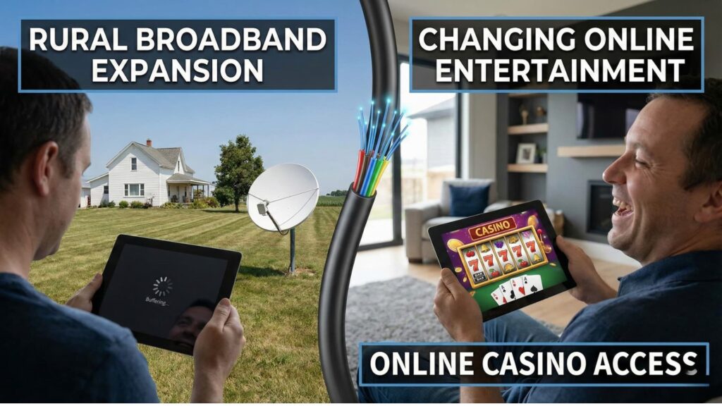 How Rural Broadband Expansion is Changing Online Entertainment